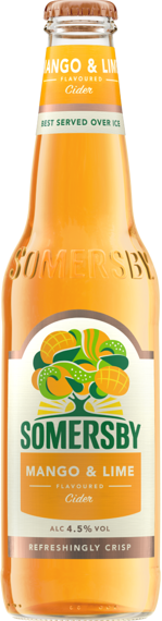 PRODUCTS » Somersby » Somersby Mango & Lime Cider « OLYMPIC Brewery